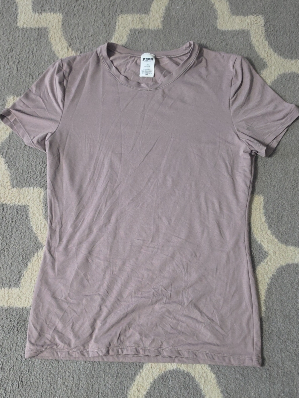 PINK Victoria's Secret Short Sleeve Crewneck Tee